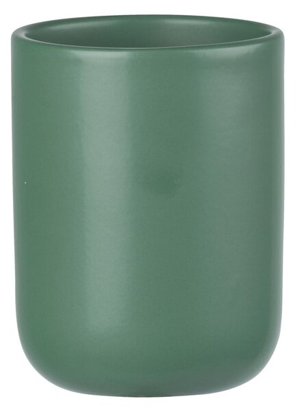 Tazza in ceramica verde per spazzolini da denti Olinda - Allstar