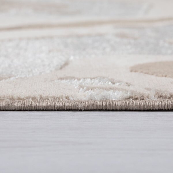 Tappeto beige/naturale 60x230 cm Marbled - Flair Rugs