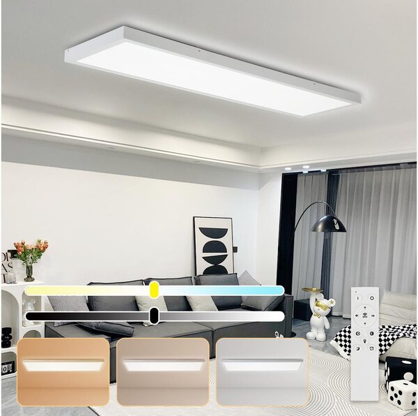 Brilagi-Lampada LED dimmerabile da bagno FRAME SMART LED/50W/230V IP44 white+RC