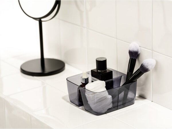 Organizzatore grigio per il bagno in plastica riciclata San Diego - Wenko