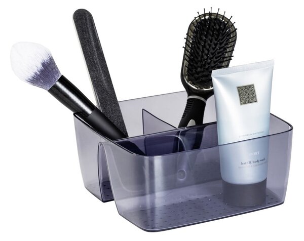 Organizzatore grigio per il bagno in plastica riciclata San Diego - Wenko