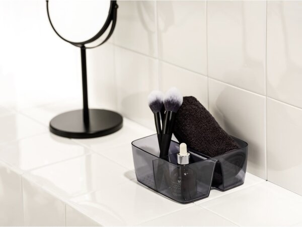Organizzatore grigio per il bagno in plastica riciclata San Diego - Wenko