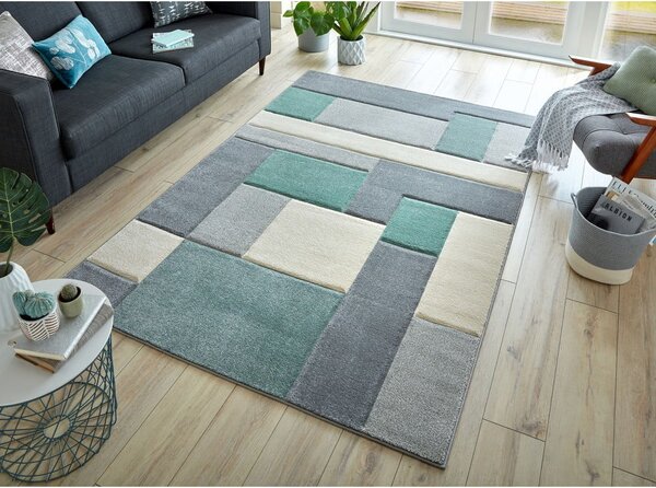 Tappeto verde/grigio 120x170 cm Cosmos - Flair Rugs
