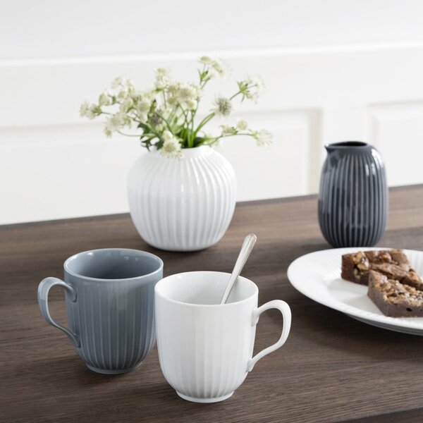 Tazza in porcellana bianca Hammershoi, 330 ml Hammershøi - Kähler Design