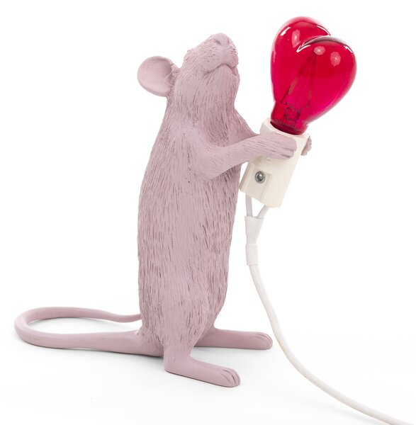 SELETTI Mouse Lampada San Valentino