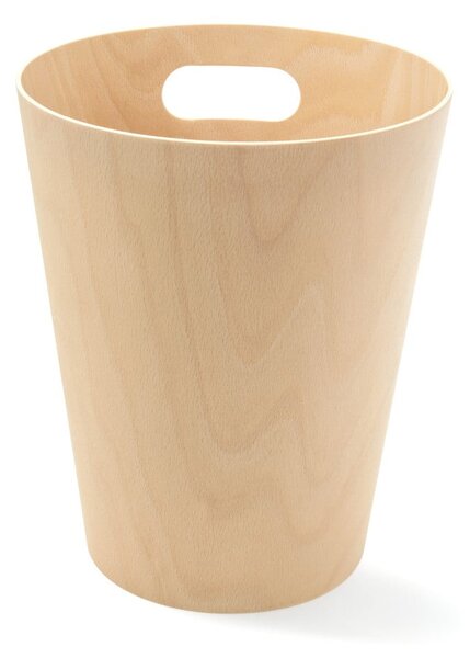 Cestino per la spazzatura di colore naturale da ufficio 7,5 l Woodrow – Umbra