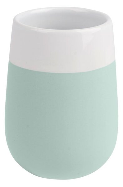 Tazza per spazzolino da denti in ceramica color menta Malta - Wenko