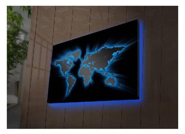 Pittura illuminata Oliver, 70 x 45 cm - Wallity