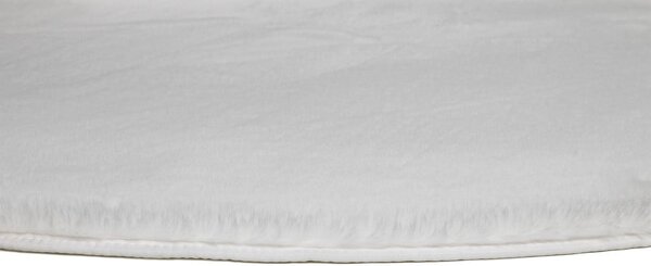 Tappeto bianco , Ø 120 cm Fox Liso - Universal