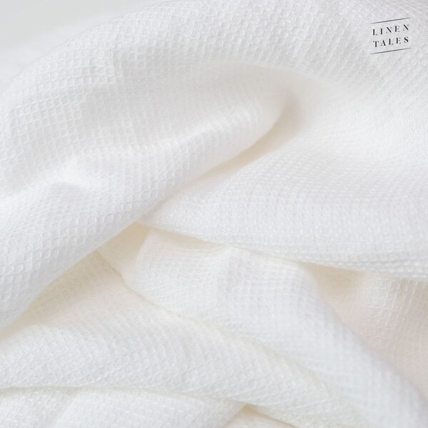 Asciugamano di lino bianco 65x45 cm White - Linen Tales