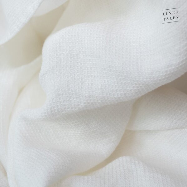 Asciugamano di lino bianco 65x45 cm White - Linen Tales