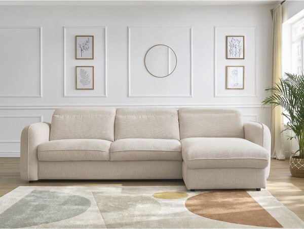 Divano angolare beige Achille – Bobochic Paris