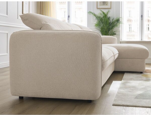 Divano angolare beige Achille – Bobochic Paris