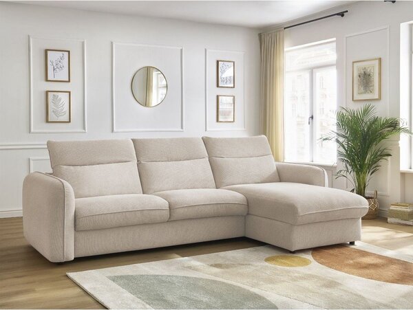 Divano angolare beige Achille – Bobochic Paris