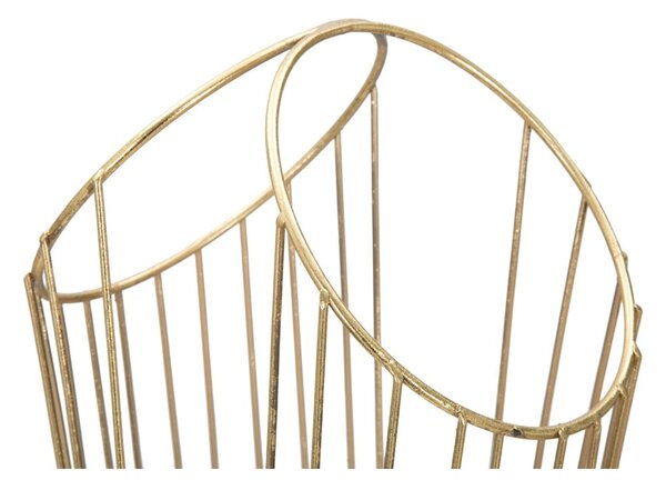 Portaombrelli in oro, altezza 60 cm Glam - Mauro Ferretti