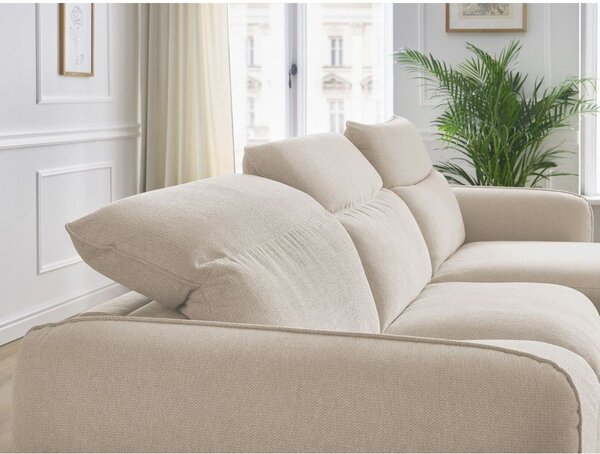 Divano angolare beige Achille – Bobochic Paris