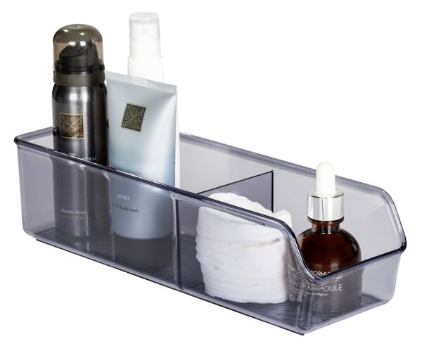 Organizzatore grigio per il bagno in plastica riciclata San Diego - Wenko