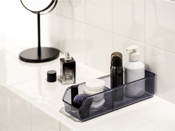 Organizzatore grigio per il bagno in plastica riciclata San Diego - Wenko