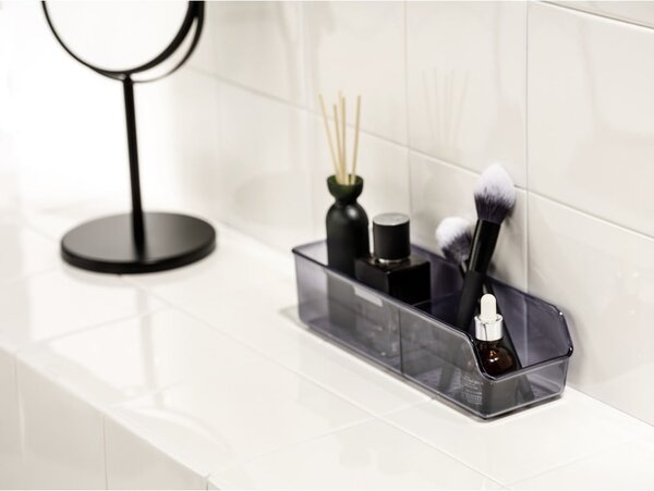 Organizzatore grigio per il bagno in plastica riciclata San Diego - Wenko