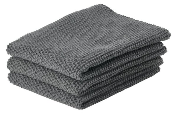 Set di 3 asciugamani in cotone 27x27 cm - Zone