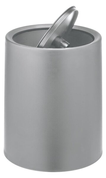 Bidone grigio in plastica 6 L Atri - Wenko