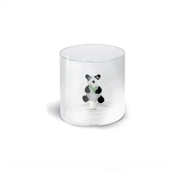 WD LIFESTYLE Bicchiere in Vetro Panda