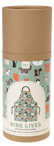 Grembiule in cotone riciclato Nine Lives - Rex London