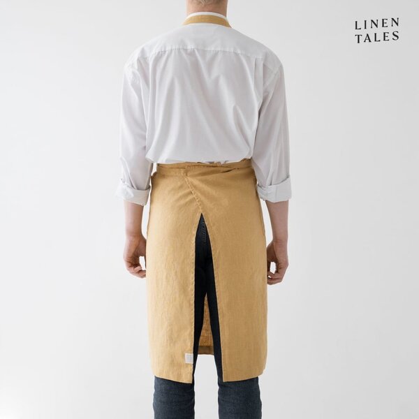 Grembiule in lino Honey - Linen Tales