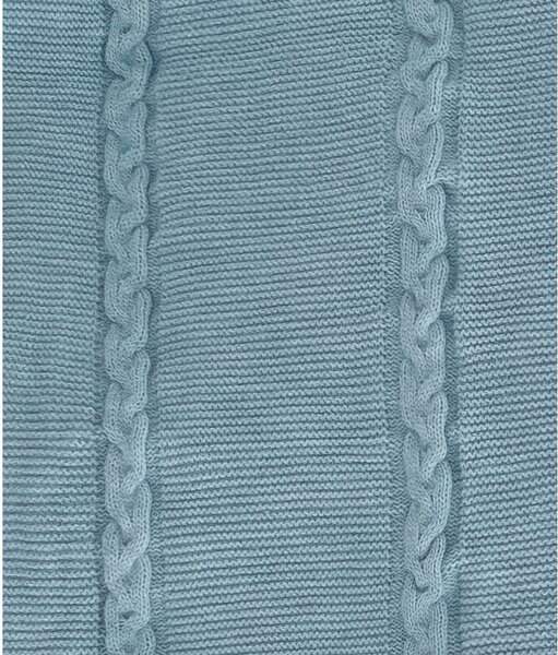 Copriletto blu 200x220 cm Trenza – Oyo Concept