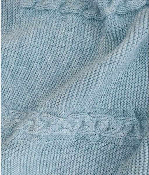 Copriletto blu 200x220 cm Trenza – Oyo Concept