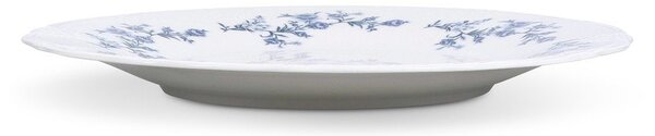 Piatto da portata bianco/blu in porcellana ø 32 cm Retro – BonBistro