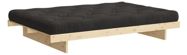 Letto matrimoniale in legno di pino 160x200 cm Kanso - Karup Design