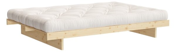 Letto matrimoniale in legno di pino 160x200 cm Kanso - Karup Design