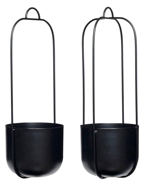 Presine appese in metallo in set da 2 pezzi ø 16 cm Lotus - Hübsch