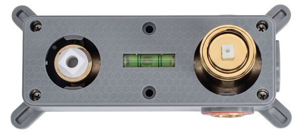 Miscelatore lavabo da incasso REA VISION Gold + BOX