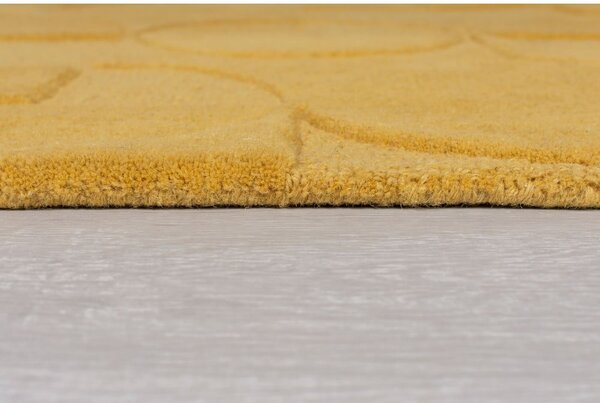 Tappeto in lana gialla 200x290 cm Gigi - Flair Rugs