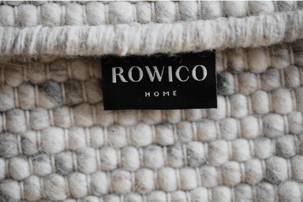 Tappeto rotondo in lana grigio chiaro ø 250 cm Auckland - Rowico