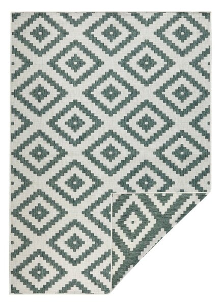 Tappeto da esterno verde e crema , 160 x 230 cm Malta - NORTHRUGS