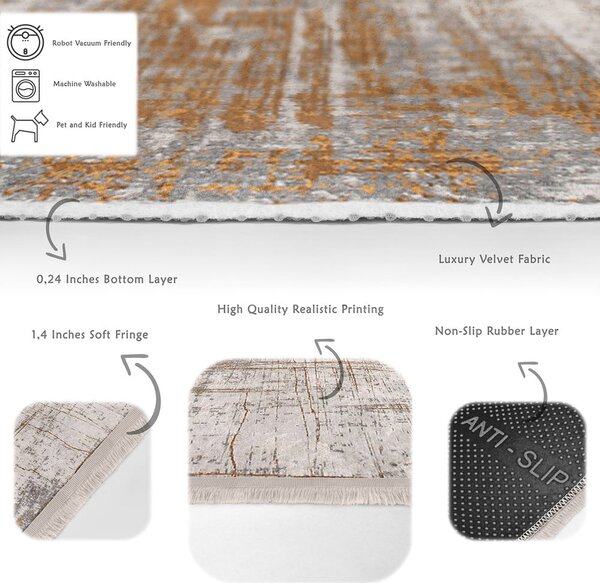 Tappeto beige 80x200 cm - Mila Home