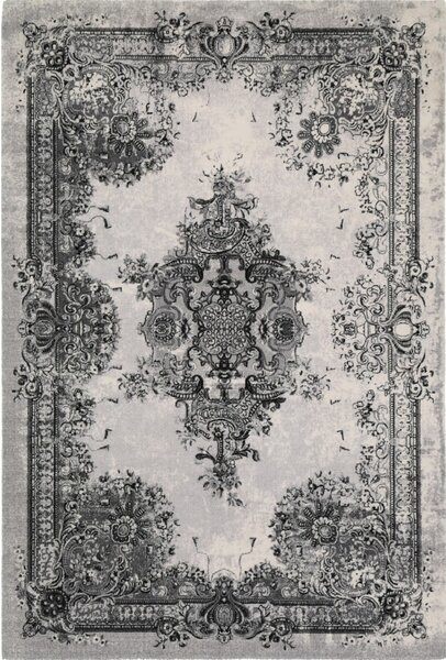 Tappeto in lana grigio 133x180 cm Meri - Agnella