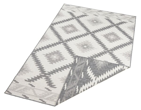 Tappeto da esterno grigio e crema , 170 x 120 cm Malibu - NORTHRUGS