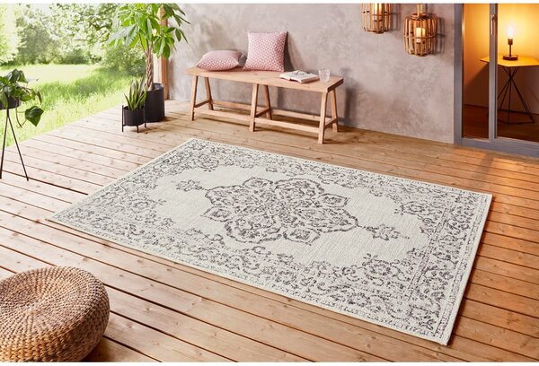 Tappeto da esterno grigio e crema , 160 x 230 cm Tilos - NORTHRUGS
