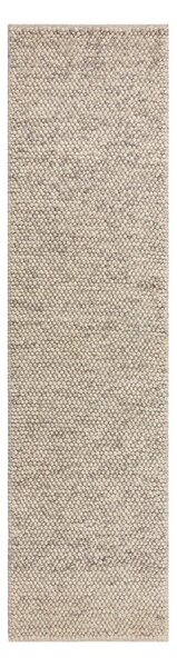 Tappeto in lana grigio chiaro 60x230 cm Minerals - Flair Rugs