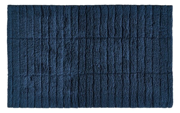 Tappetino da bagno blu 80x50 cm Tiles - Zone