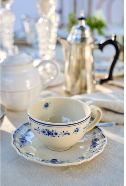 Tazzina blu/beige in gres 260 ml Vila – Costa Nova