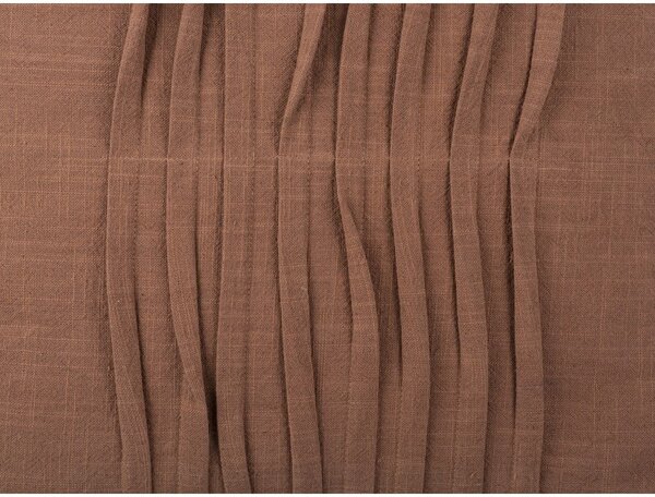 Cuscino in cotone marrone Wave, 45 x 45 cm - PT LIVING