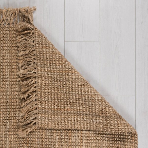 Tappeto di colore naturale in iuta tessuto a mano 200x290 cm – Flair Rugs