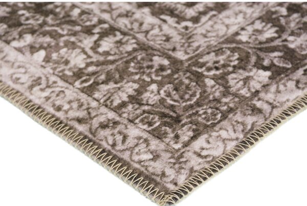 Tappeto lavabile beige 80x50 cm - Vitaus