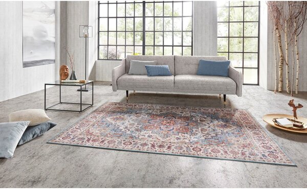 Tappeto rosso e blu , 80 x 150 cm Anthea - Nouristan