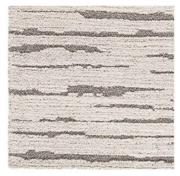 Tappeto grigio e crema 80x150 cm Snowy - Universal